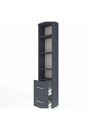 Arges Dolap 4 Raflı 2 Çekmeceli 44x30x221 - S28M036V5A