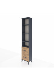 Arges Dolap 4 Raflı 2 Çekmeceli 44x30x221 - S28M036V6A
