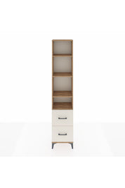 Arges Dolap 4 Raflı 2 Çekmeceli 44x30x221 - S28M036V7A