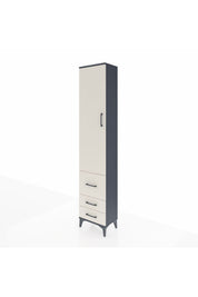 Arges Dolap 2 Raflı 3 Çekmeceli Tek Askılı 44x30x221 - S28M037V4A