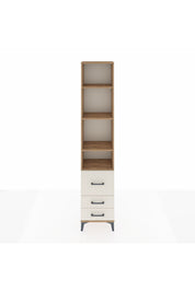 Arges Dolap 4 Raflı 3 Çekmeceli 44x30x221 - S28M039V7A
