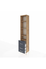 Arges Dolap 4 Raflı 3 Çekmeceli 44x30x221 - S28M039V8A