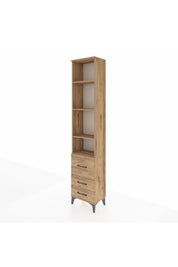 Arges Dolap 4 Raflı 3 Çekmeceli 44x30x221 - S28M039V9A