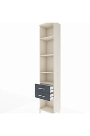 Arges Dolap 4 Raflı 2 Çekmeceli 44x30x221 - S28M042V2A