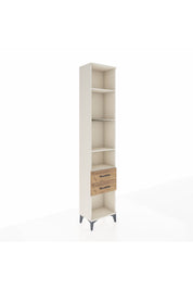 Arges Dolap 4 Raflı 2 Çekmeceli 44x30x221 - S28M042V3A