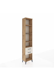 Arges Dolap 4 Raflı 2 Çekmeceli 44x30x221 - S28M042V7A