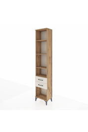 Arges Dolap 4 Raflı 2 Çekmeceli 44x30x221 - S28M042V7A
