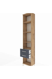 Arges Dolap 4 Raflı 2 Çekmeceli 44x30x221 - S28M042V8A