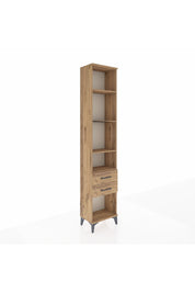 Arges Dolap 4 Raflı 2 Çekmeceli 44x30x221 - S28M042V9A