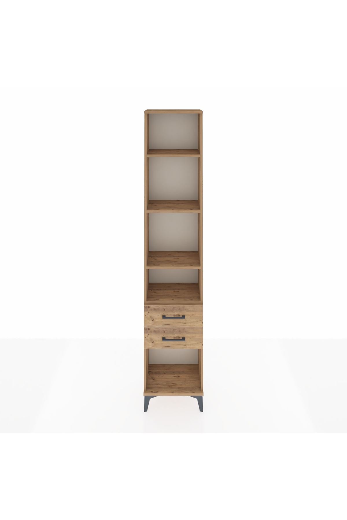 Arges Dolap 4 Raflı 2 Çekmeceli 44x30x221 - S28M042V9A
