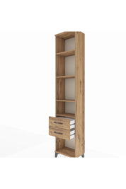 Arges Dolap 4 Raflı 2 Çekmeceli 44x30x221 - S28M042V9A