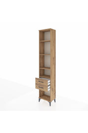 Arges Dolap 4 Raflı 2 Çekmeceli 44x30x221 - S28M042V9A