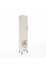 Arges Dolap 3 Raflı 2 Çekmeceli Tek Askılı 44x30x221 - S28M043V1A