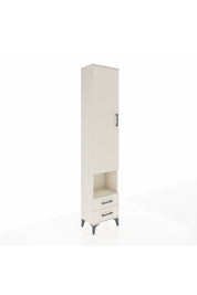 Arges Dolap 5 Raflı 2 Çekmeceli Tek Kapaklı 44x30x221 - S28M044V1A