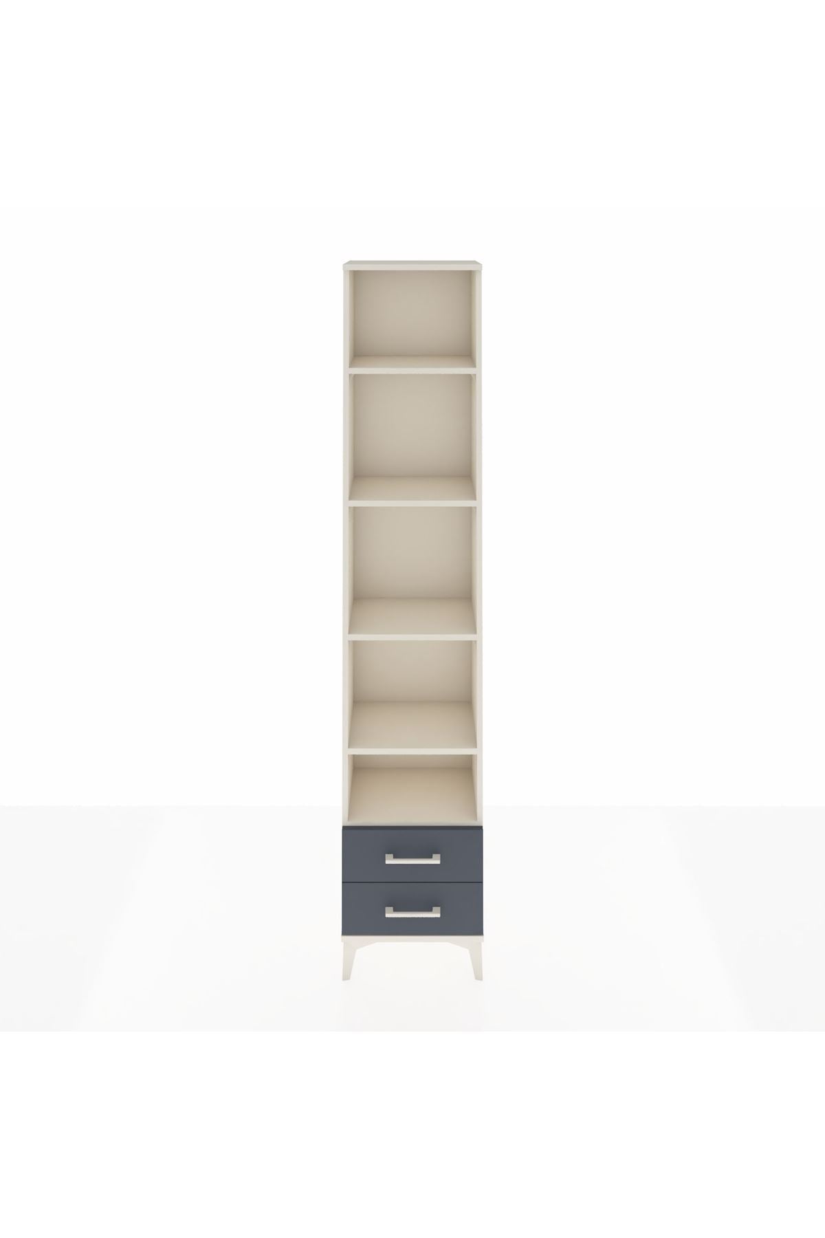 Arges Dolap 5 Raflı 2 Çekmeceli 44x30x221 - S28M045V2A