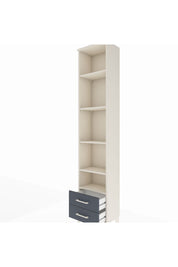 Arges Dolap 5 Raflı 2 Çekmeceli 44x30x221 - S28M045V2A
