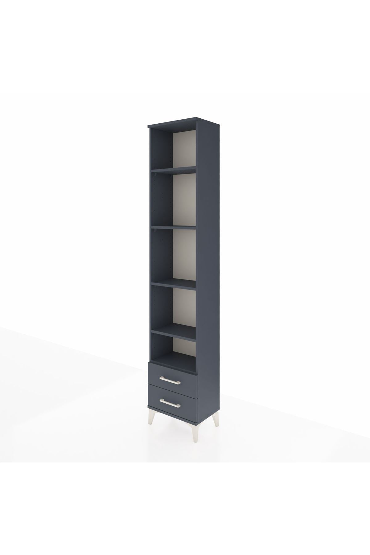 Arges Dolap 5 Raflı 2 Çekmeceli 44x30x221 - S28M045V5A