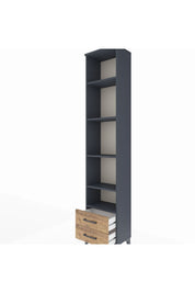 Arges Dolap 5 Raflı 2 Çekmeceli 44x30x221 - S28M045V6A
