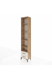 Arges Dolap 5 Raflı 2 Çekmeceli 44x30x221 - S28M045V7A