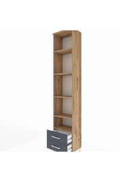 Arges Dolap 5 Raflı 2 Çekmeceli 44x30x221 - S28M045V8A