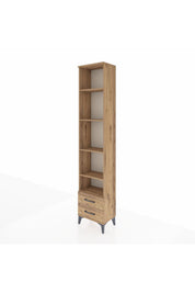 Arges Dolap 5 Raflı 2 Çekmeceli 44x30x221 - S28M045V9A