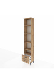 Arges Dolap 5 Raflı 2 Çekmeceli 44x30x221 - S28M045V9A
