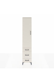 Arges Dolap 4 Raflı 3 Çekmeceli Tek Kapaklı 44x30x221 - S28M047V1A