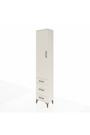 Arges Dolap 4 Raflı 3 Çekmeceli Tek Kapaklı 44x30x221 - S28M047V1A