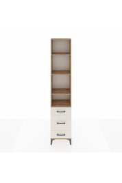 Arges Dolap 4 Raflı 3 Çekmeceli 44x30x221 - S28M048V7A