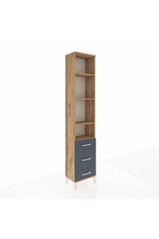 Arges Dolap 4 Raflı 3 Çekmeceli 44x30x221 - S28M048V8A