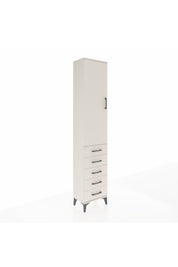 Arges Dolap 2 Raflı 5 Çekmeceli Tek Askılı 44x30x221 - S28M049V1A