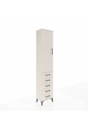 Arges Dolap 3 Raflı 5 Çekmeceli Tek Kapaklı 44x30x221 - S28M050V1A