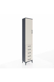 Arges Dolap 3 Raflı 5 Çekmeceli Tek Kapaklı 44x30x221 - S28M050V4A