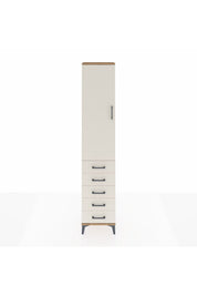 Arges Dolap 3 Raflı 5 Çekmeceli Tek Kapaklı 44x30x221 - S28M050V7A