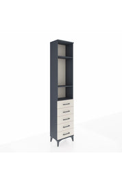 Arges Dolap 3 Raflı 5 Çekmeceli 44x30x221 - S28M051V4A