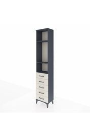 Arges Dolap 3 Raflı 5 Çekmeceli 44x30x221 - S28M051V4A