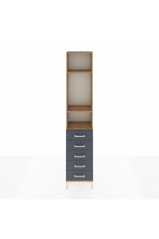 Arges Dolap 3 Raflı 5 Çekmeceli 44x30x221 - S28M051V8A
