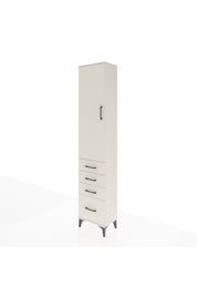 Arges Dolap 2 Raflı 4 Çekmeceli Tek Askılı 44x30x221 - S28M052V1A