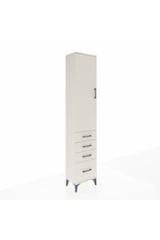 Arges Dolap 3 Raflı 4 Çekmeceli Tek Kapaklı 44x30x221 - S28M053V1A