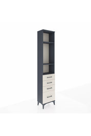 Arges Dolap 3 Raflı 4 Çekmeceli 44x30x221 - S28M054V4A