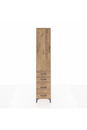 Arges Dolap 2 Raflı 4 Çekmeceli Tek Askılı 44x30x221 - S28M055V9A