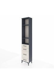 Arges Dolap 3 Raflı 4 Çekmeceli 44x30x221 - S28M057V4A