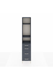 Arges Dolap 3 Raflı 4 Çekmeceli 44x30x221 - S28M057V5A