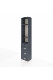 Arges Dolap 3 Raflı 4 Çekmeceli 44x30x221 - S28M057V5A