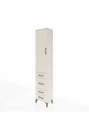 Arges Dolap 2 Raflı 4 Çekmeceli Tek Askılı 44x30x221 - S28M058V1A