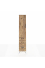 Arges Dolap 2 Raflı 4 Çekmeceli Tek Askılı 44x30x221 - S28M058V3A