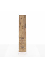 Arges Dolap 2 Raflı 4 Çekmeceli Tek Askılı 44x30x221 - S28M058V9A