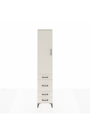 Arges Dolap 3 Raflı 4 Çekmeceli Tek Kapaklı 44x30x221 - S28M059V1A