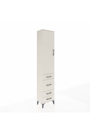Arges Dolap 3 Raflı 4 Çekmeceli Tek Kapaklı 44x30x221 - S28M059V1A