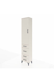Arges Dolap 3 Raflı 4 Çekmeceli Tek Kapaklı 44x30x221 - S28M059V1A